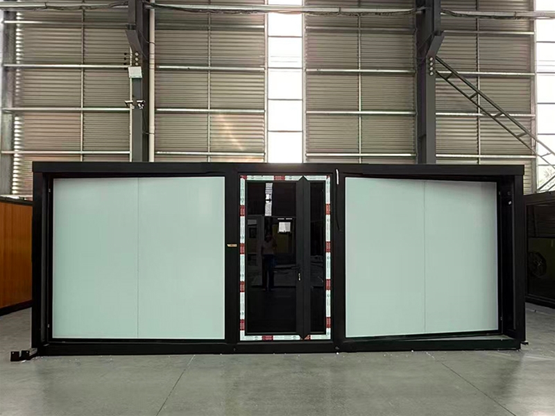 Double wing folding expansion house