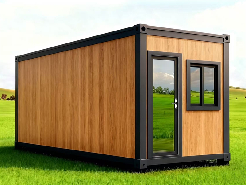 Double wing folding expansion house