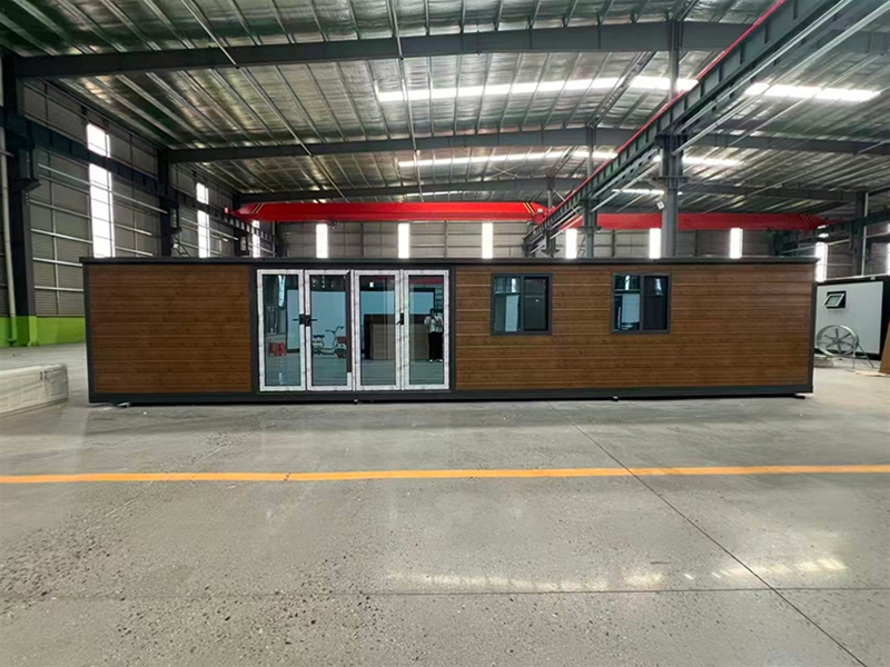 Double wing folding expansion house